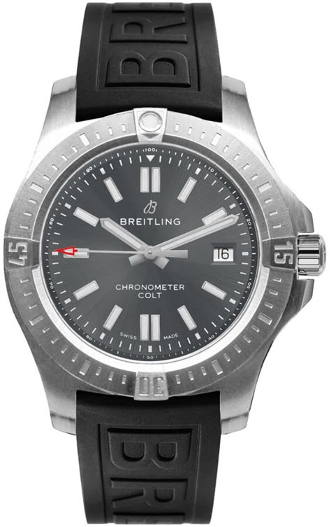 breitling colt chronometer automatic 500m price|breitling colt 41 tempest grey.